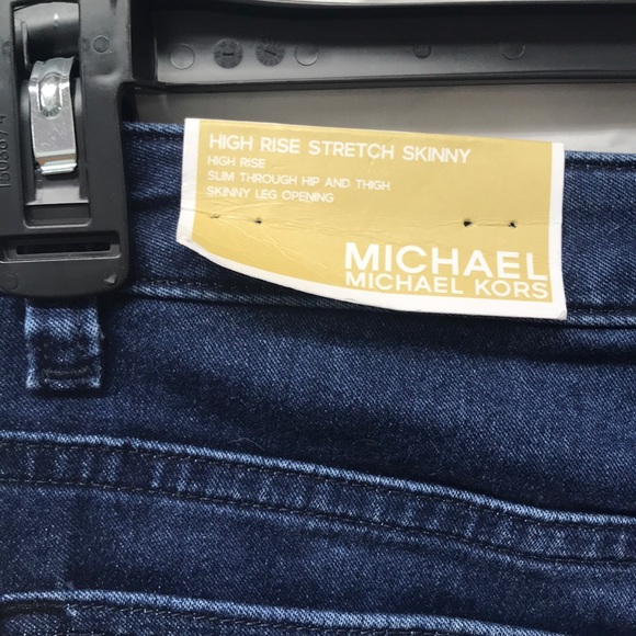 Michael Kors High Rise Stretch Skinny Jean - Picture 6 of 6